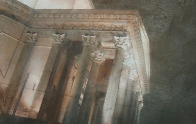 Gran Madre di Dio church, Turin, 31x41cm, 12c16 inches 2011