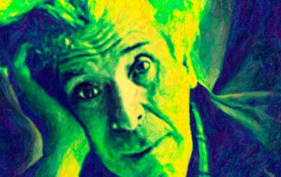 Marc Chagall version de retrato por Denis J.P. Salazar